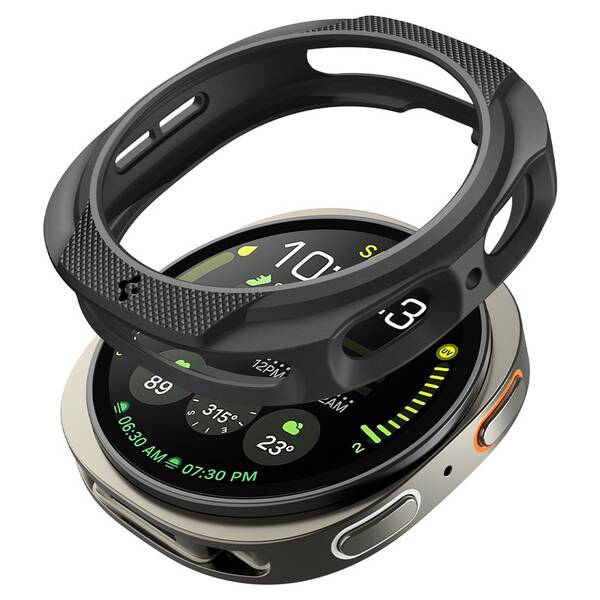 Ochranné pouzdro Spigen Liquid Air na Samsung Galaxy Watch 8 (44mm) černý

