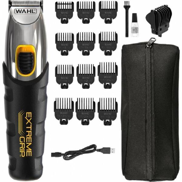 Zastřihovač vousů Wahl 09893.0440 Extreme Grip černý

