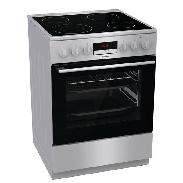 Sklokeramický sporák Mora C 8668 BX6 nerez
