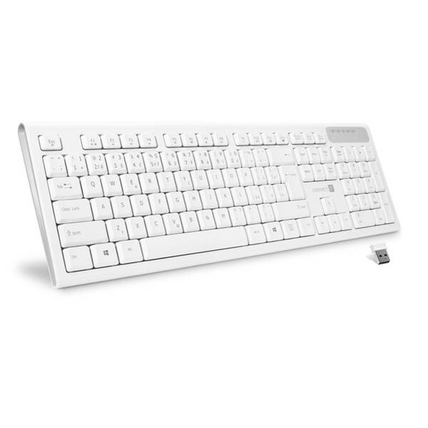 Klávesnice Connect IT CKB-3010-CS, CZ/SK bílá

