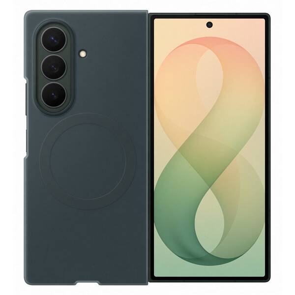 Kryt na mobil Samsung Silikonový s magnetem Galaxy Z Fold8 Ultra zelený

