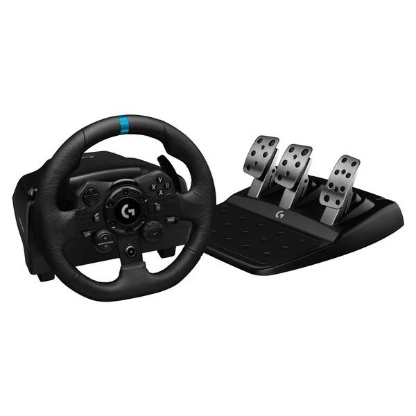 Volant Logitech G923 Racing Wheel and Pedals - PC only černý


