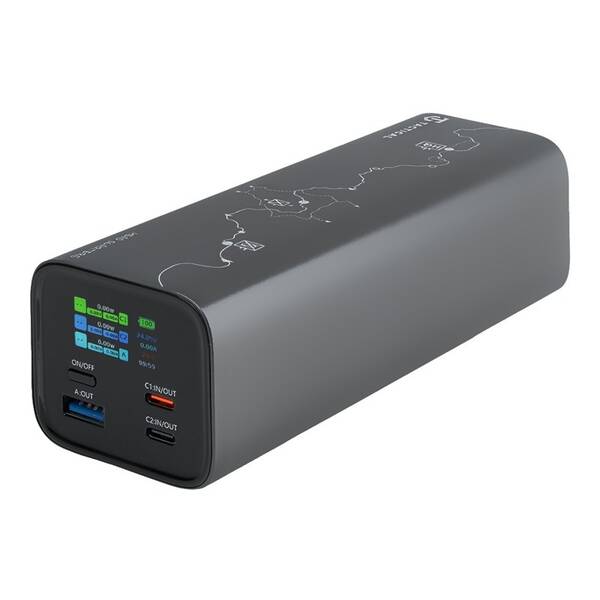 Powerbanka Tactical Squad Head Quarters 65W 27000mAh šedá


