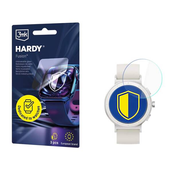 Tvrzené sklo 3mk HARDY Fusion Watch Protection na Realme Watch S5 průhledné

