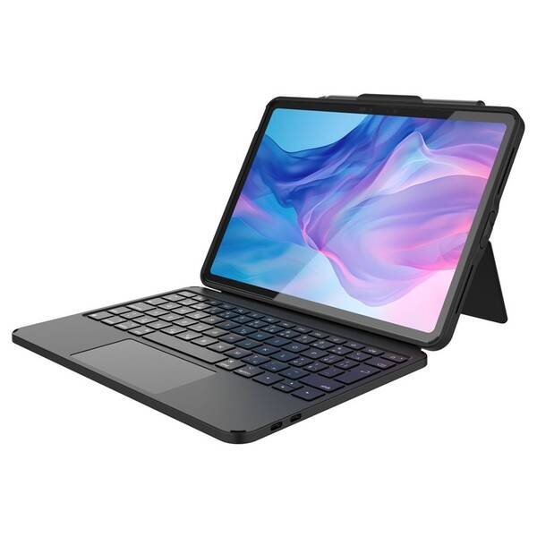 Pouzdro na tablet s klávesnicí FIXED Typee Enduro na Apple iPad 10,9" (2022)/iPad 11" (2025), CZ černé

