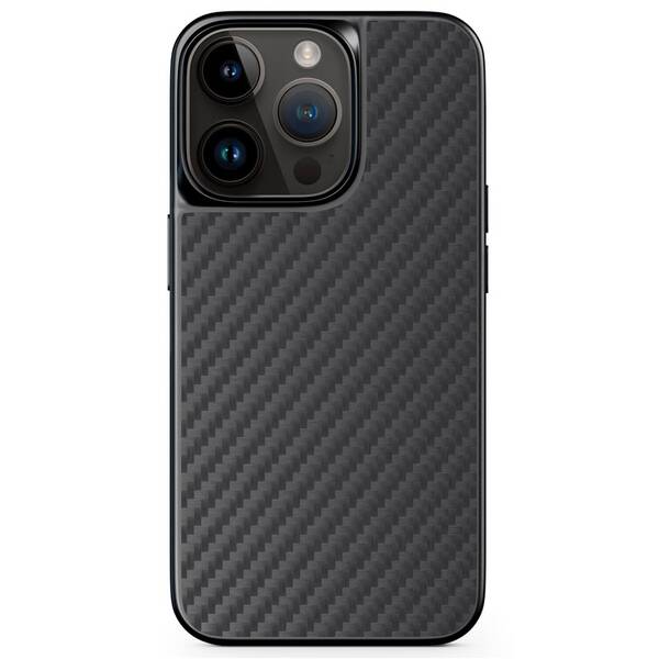 Kryt na mobil Epico Hybrid Carbon Magnetic s MagSafe na Apple iPhone 14 Plus černý

