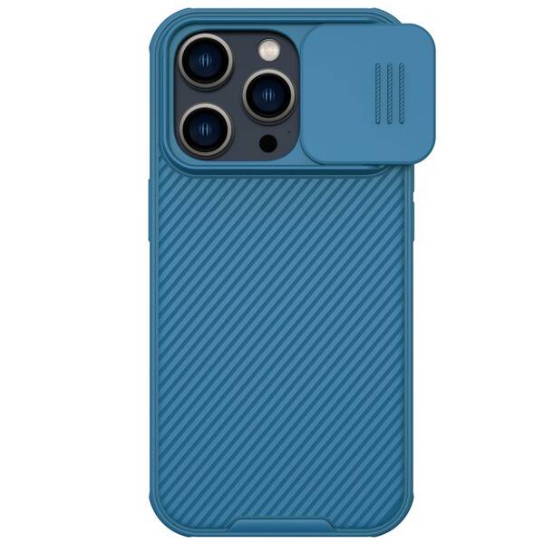 Kryt na mobil Nillkin CamShield PRO Magnetic na Apple iPhone 14 Pro modrý

