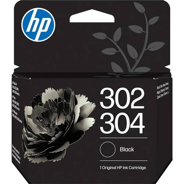 Inkoustová náplň HP B7RT7AE, HP 302/304, black, 120str. 

