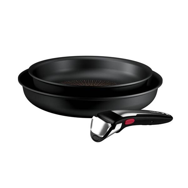 Sada pánví Tefal P0009653, 3 ks černá

