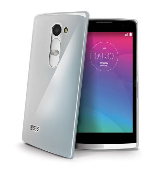 Kryt na mobil Celly pro LG Leon průhledný

