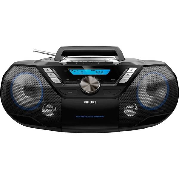 Radiomagnetofon s DAB+/CD Philips AZB798T černá barva
