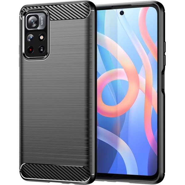 Kryt na mobil WG Carbon na Xiaomi Redmi Note 11 Pro 5G/11 Pro+ 5G černý

