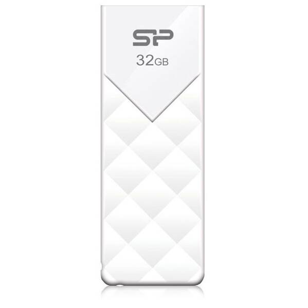 USB Flash Silicon Power Ultima U03 32 GB bílá barva
