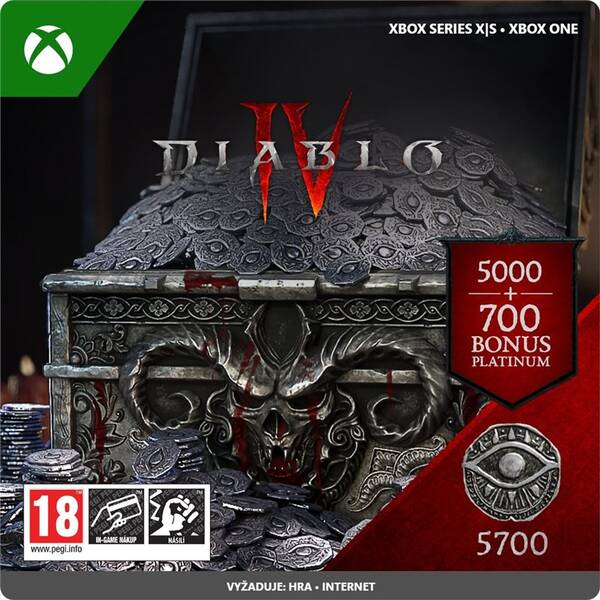  Blizzard Xbox Acheter Diablo IV - 5700 Platinum - elektronická licence 

