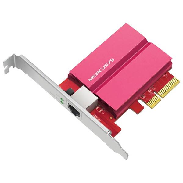 Síťová karta Mercusys MA510E 10 Gigabit PCIe červená

