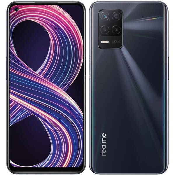 Mobilní telefon realme 8 5G 6/128GB černý

