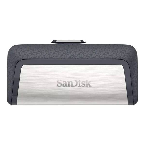 USB Flash SanDisk Dual 64GB OTG USB-C/USB 3.1 černá barva
