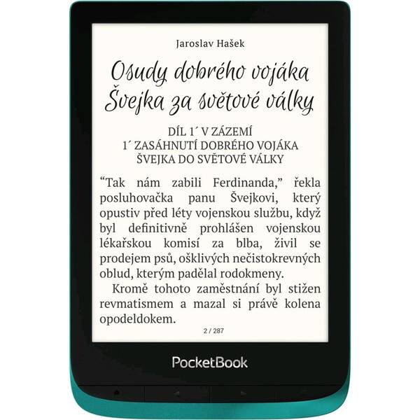 Čtečka e-knih PocketBook 627 Touch Lux 4 - Emerald 

