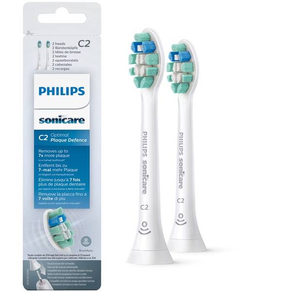 Náhradní hlavice Philips HX9022/10 (2 ks) bílá

