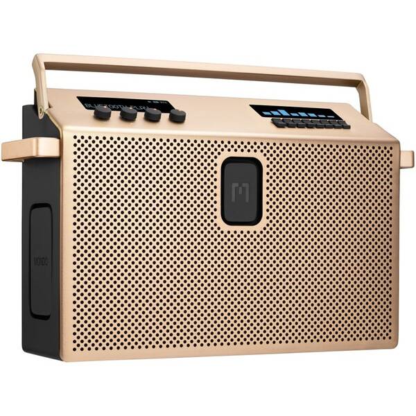 Přenosný reproduktor Mondo Speaker Large zlatý

