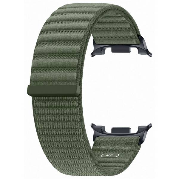 Řemínek Samsung Látkový (velikost M/L) Galaxy Watch9 zelený

