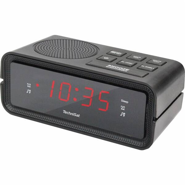 Radiobudík TechniSat Digiclock Radio 2 černý

