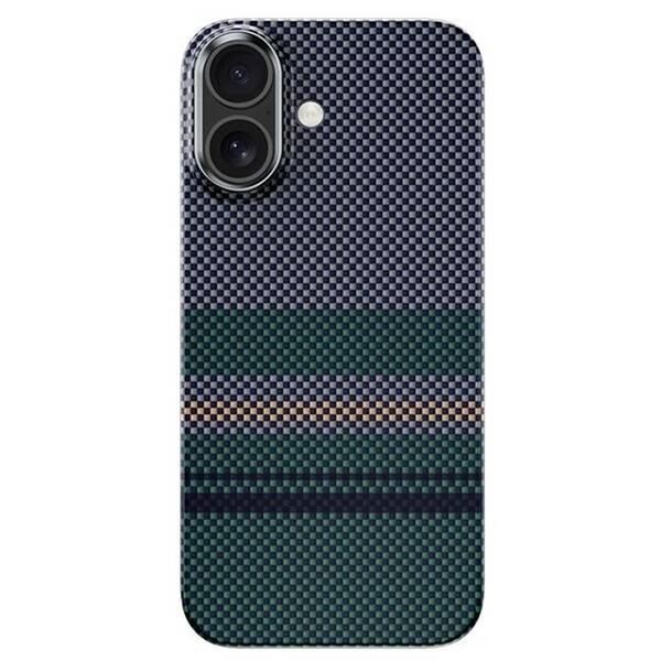 Kryt na mobil Benks ArmorAir Aurora Kevlar na Apple iPhone 17 modrý/zelený

