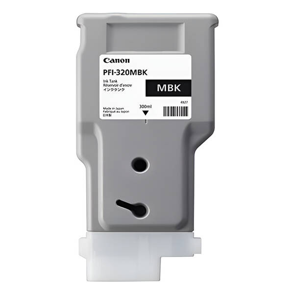Inkoustová náplň Canon PFI-320MBK, 300 ml, matná černá 

