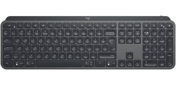Klávesnice Logitech MX Keys, CZ/SK šedá

