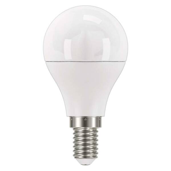Žárovka LED EMOS Classic Globe, 7,3W, E14, teplá bílá 

