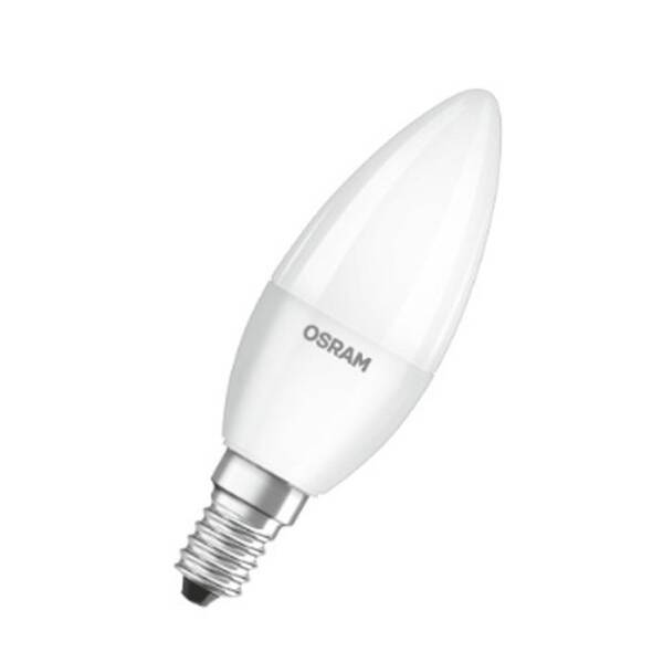 Žárovka LED Osram Classic B 40 4,9W Frosted E14 neutrální bílá 

