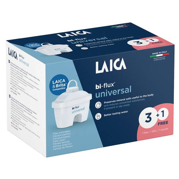 Filtr na vodu Laica LAI F3+1T bílý

