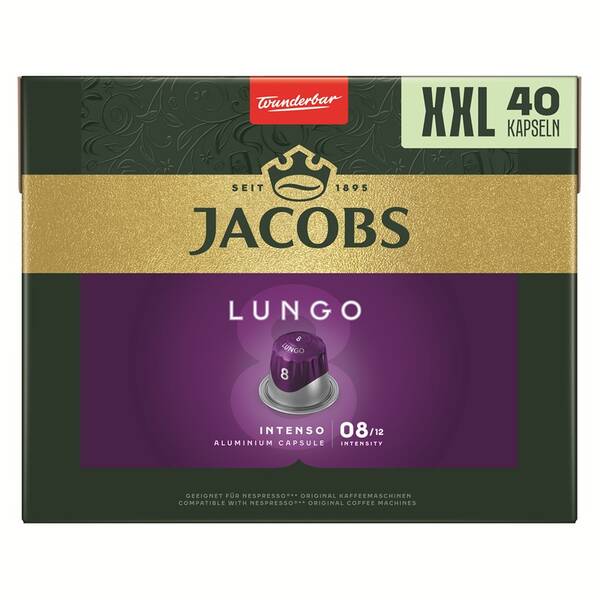Kapsle pro espressa Jacobs Lungo (40 ks) 

