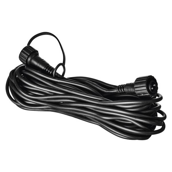 Prodlužovací kabel EMOS pro spojovací řetězy Profi černý, 10 m, venkovní i vnitřní 

