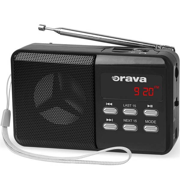 Radiopřijímač Orava RP-140 B černý

