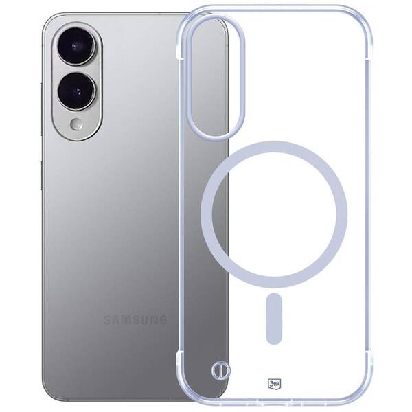 Kryt na mobil 3mk Just20g MagCase na Samsung Galaxy S25 Edge průhledný

