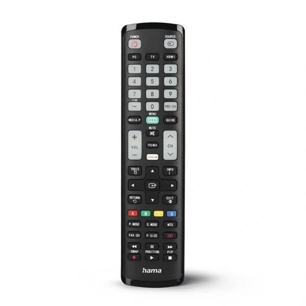 Dálkový ovladač Hama pro TV Samsung 1:1 černý

