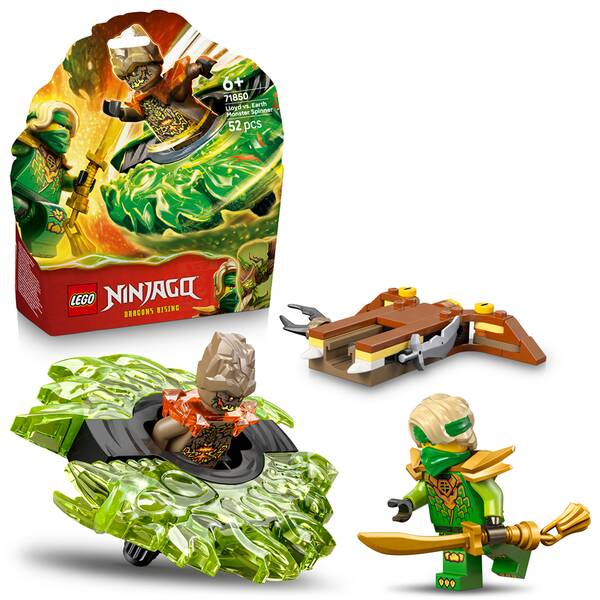 Stavebnice LEGO® NINJAGO® 71850 Lloyd vs. spinner pozemské příšery 

