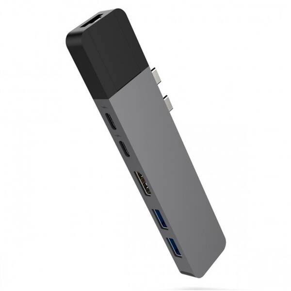 USB Hub HyperDrive NET pro MacBook Pro USB-C/HDMI, 2x USB-C, 2x USB 3.1, RJ45 šedý

