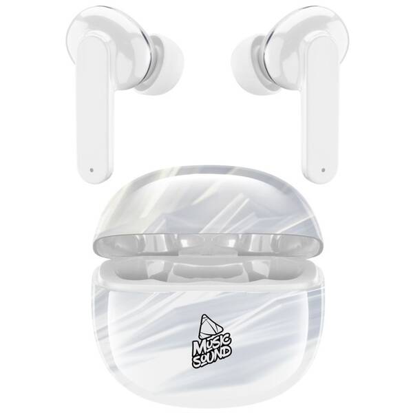 Sluchátka CellularLine Music Sound In Ear bílá

