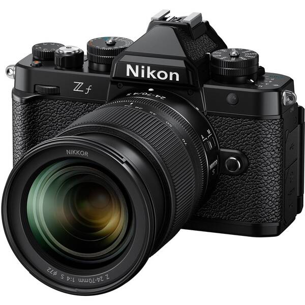 Digitální fotoaparát Nikon Z f + 24-70 mm f/4 černý

