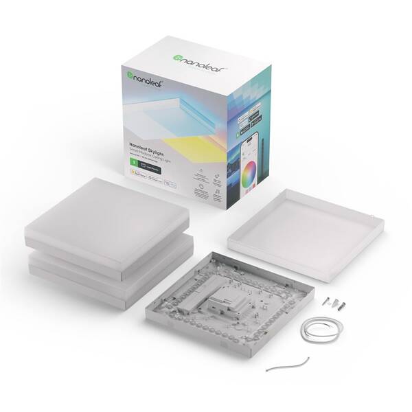 LED světlo Nanoleaf Skylight Starter Kit (3 ks) bílé

