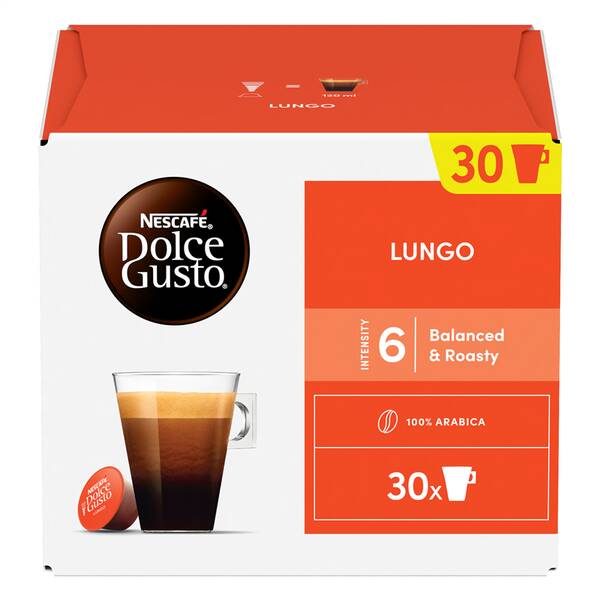 Kapsle pro espressa NESCAFÉ Lungo (30 ks) 

