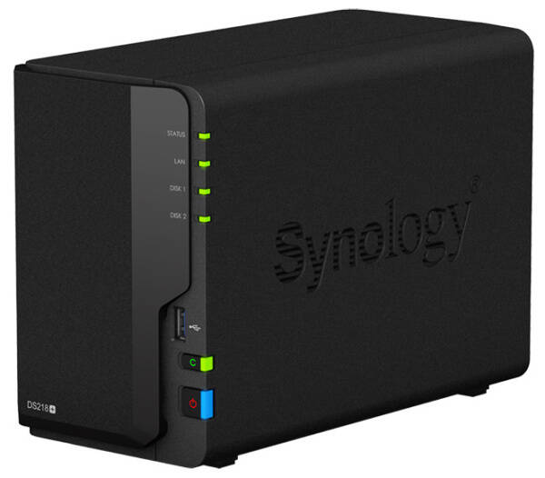 Datové úložiště (NAS) Synology DS218+ černé

