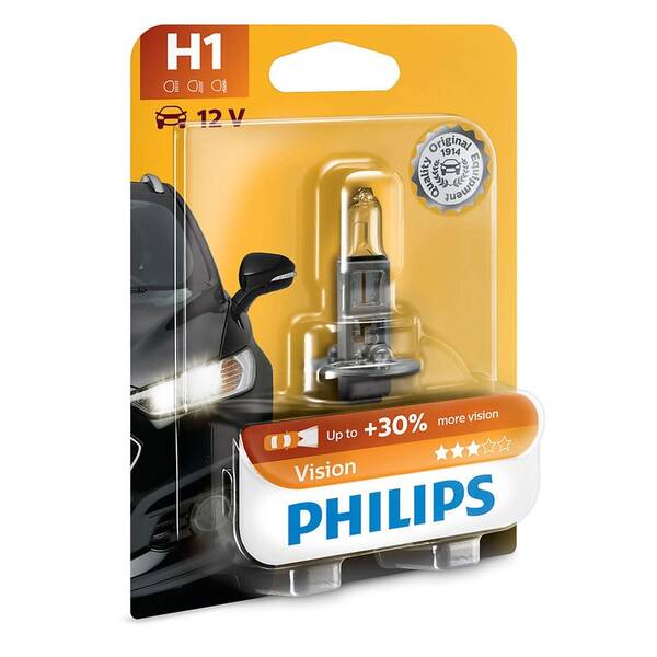 Autožárovka Philips Vision H1 (1 ks) 

