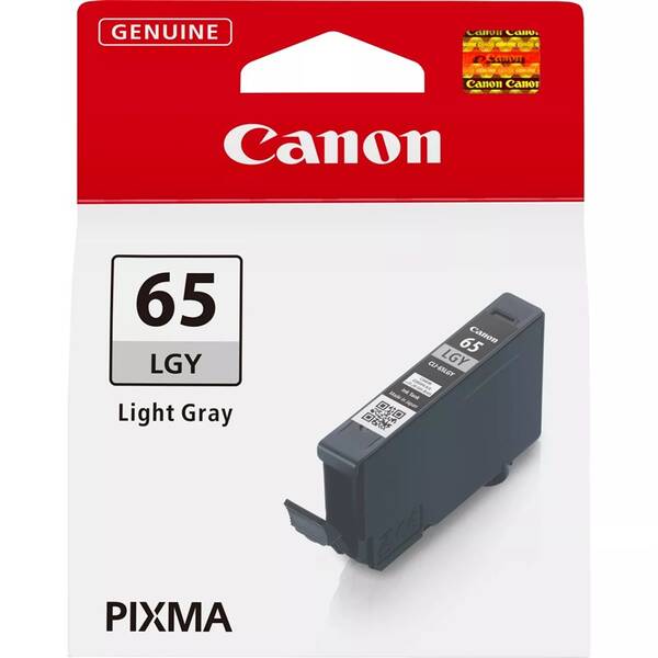 Inkoustová náplň Canon CLI-65, 965 stran - světle šedá 

