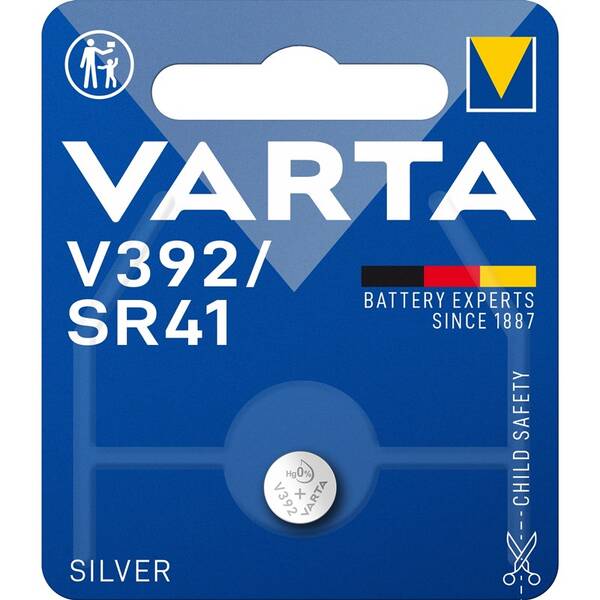 Baterie Varta V392/SR41, blistr 1ks 

