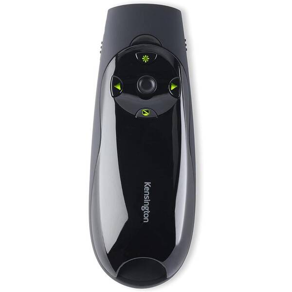 Prezentér KENSINGTON Expert se zeleným laserovým ukazovátkem černý

