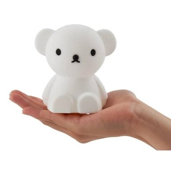 Dětská LED lampička Mr Maria Mini medvídek Boris bílá

