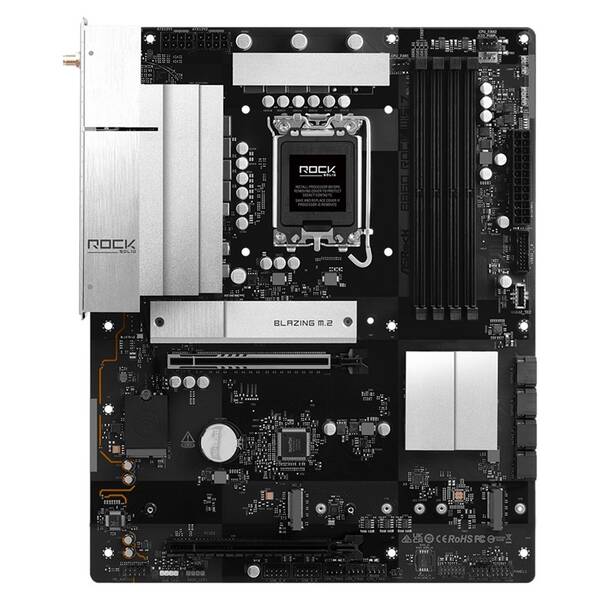 Základní deska ASRock B860 Rock WiFi 7 černá

